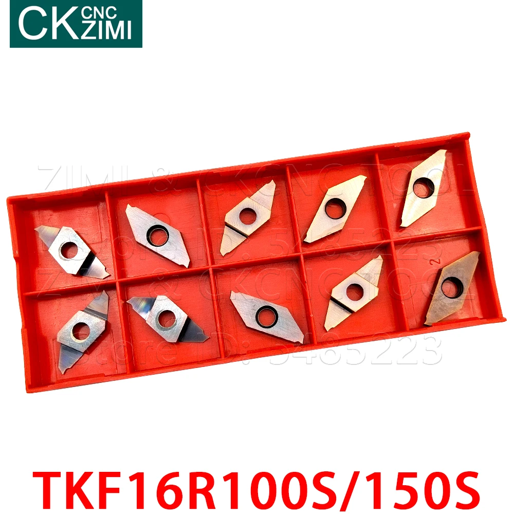TKF16R TKF16R100S-16D TKF16R150S-16D Grooving Cắt Miếng Máy Đi Bộ Lắp Tiện Bằng Máy CNC Cắt Dụng Cụ KTKFR Toolholder