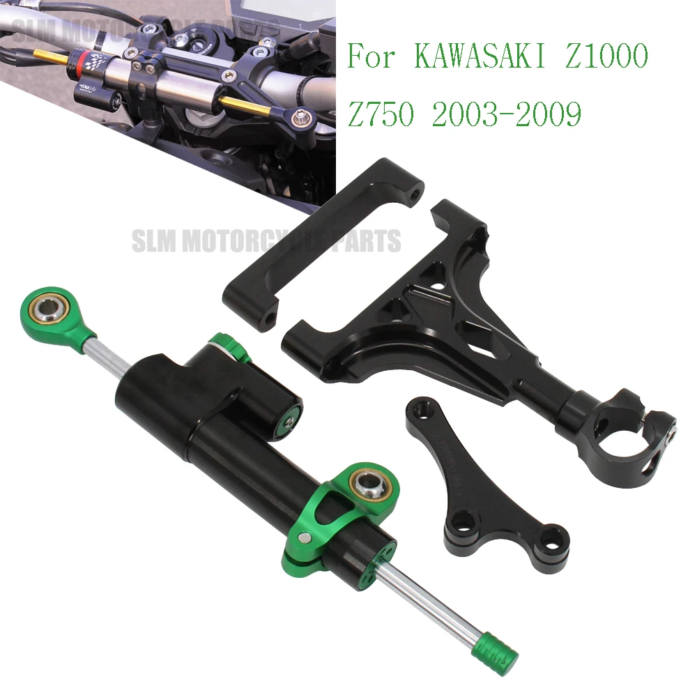 Motorcycles For kawasaki Z1000 Z750 2003-2013 2012 2011 Motorcycle Aluminium Steering Stabilizer Damper Mounting Bracket