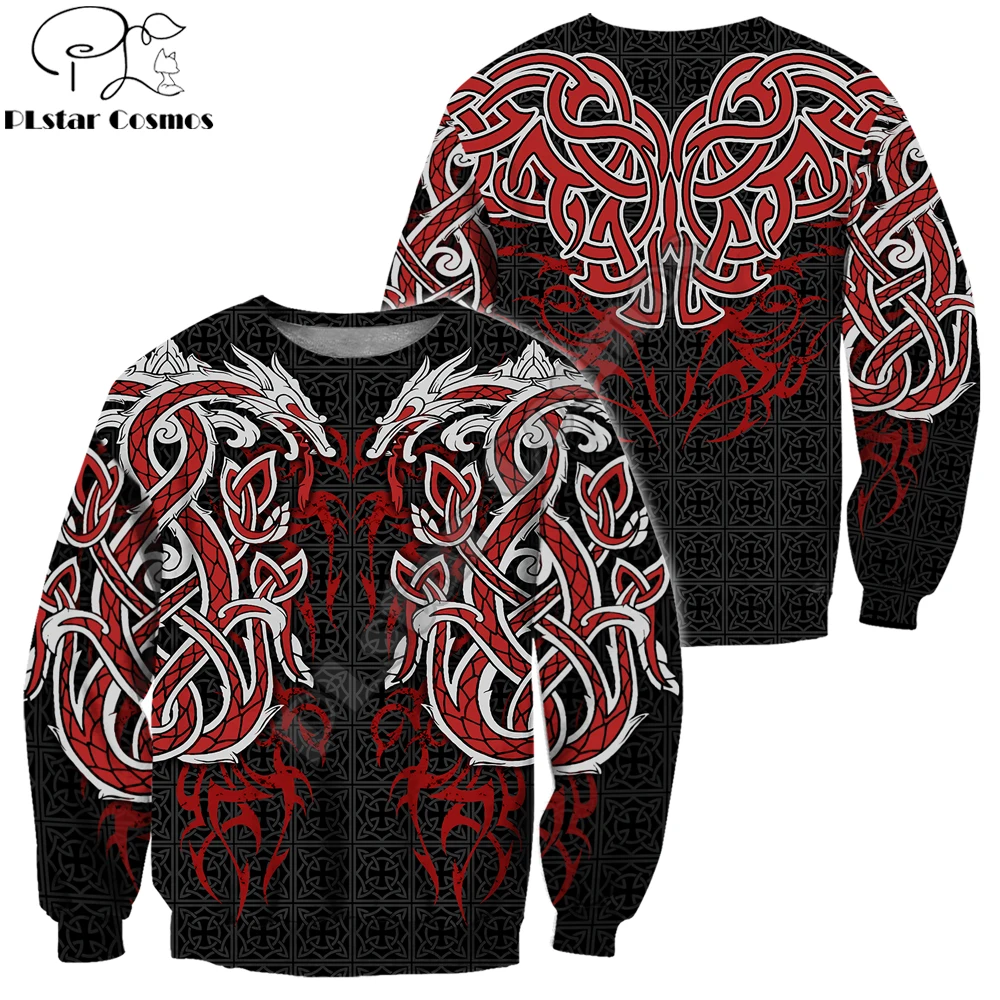 Sudadera pesca dragón 3D con cremallera – Unisex otoño invierno - imagen 4
