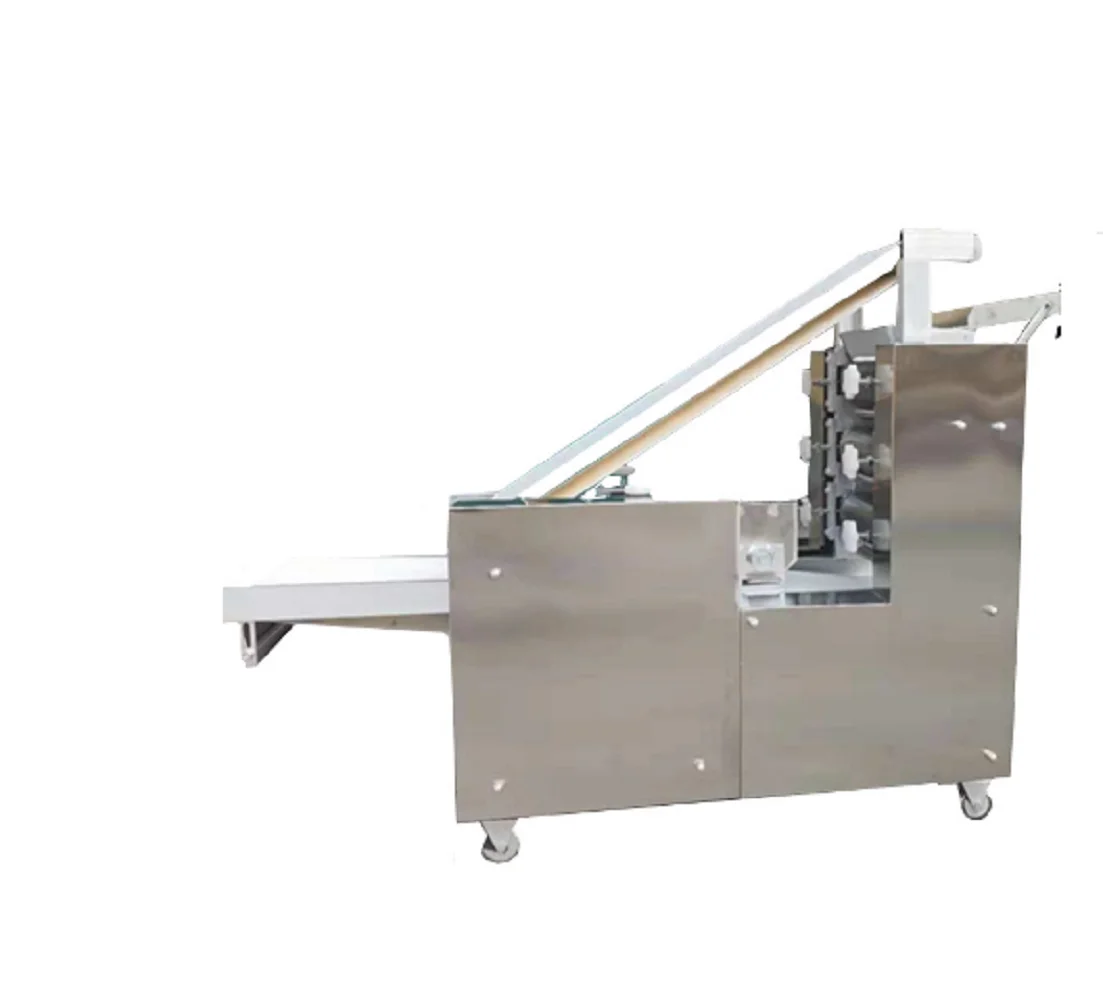 

Commercial Dumpling Skin Machine High Capacity Roti Chapati Dumpling Samosa Wrapper Machine