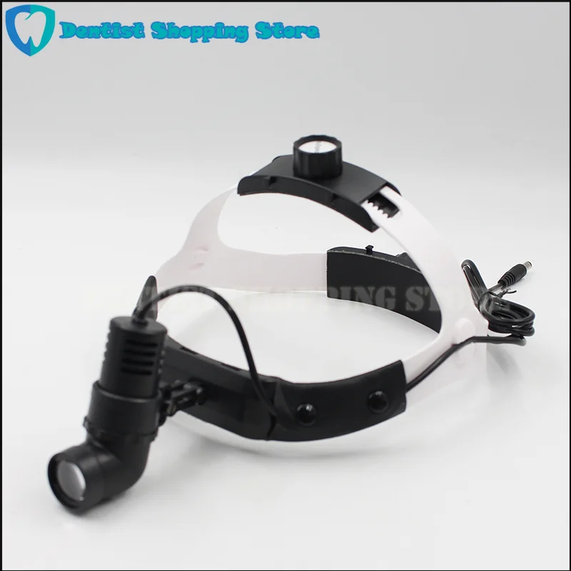 Surgical headlight medical led light loupe magnifier headband lamp adjustable high intensity dental light