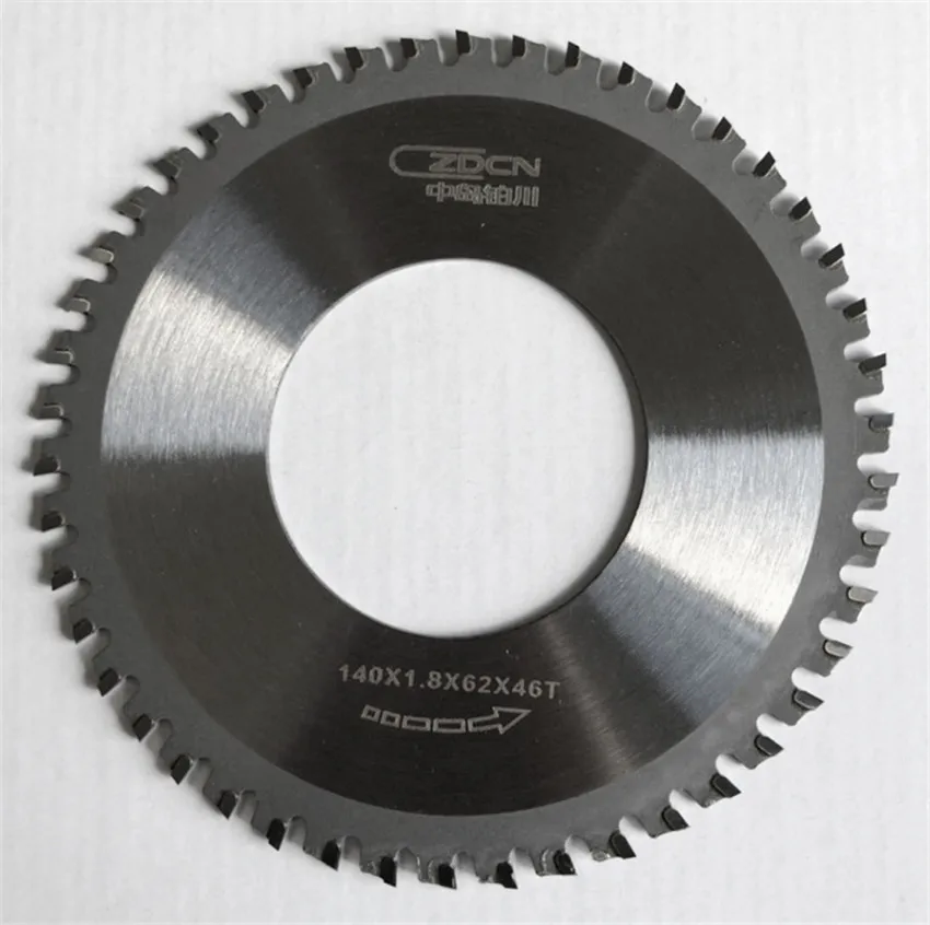 Circular Saw Blade for Tube Cutter Cutting Tools ZD220 165x1.8x62x52T 140X1.8X62X46T Alloy Stainless Steel Plastic