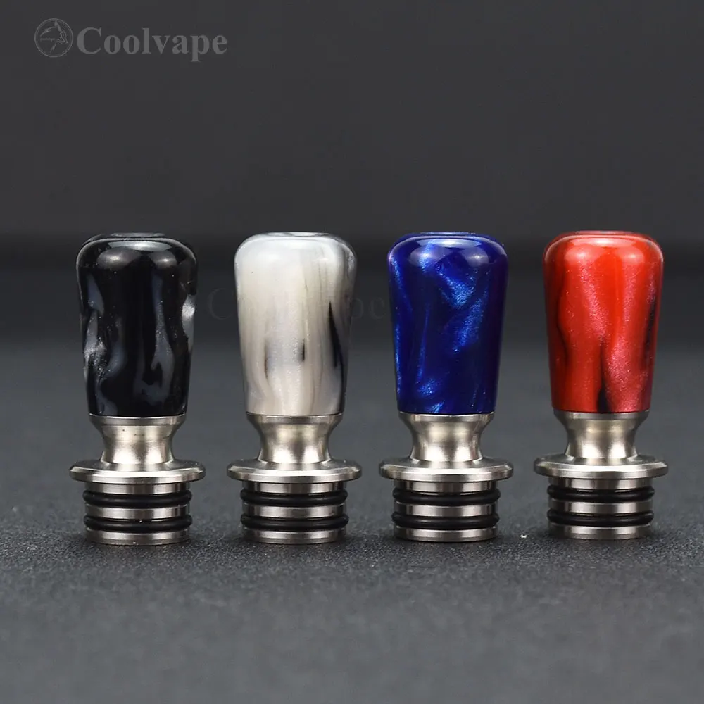 MTL 510 Drip Tip 810 Drip Tip Hars 3mm Brede drip tip accessoires voor taifun gtr rta qp kali v2 rda Verstuiver RTA RBA