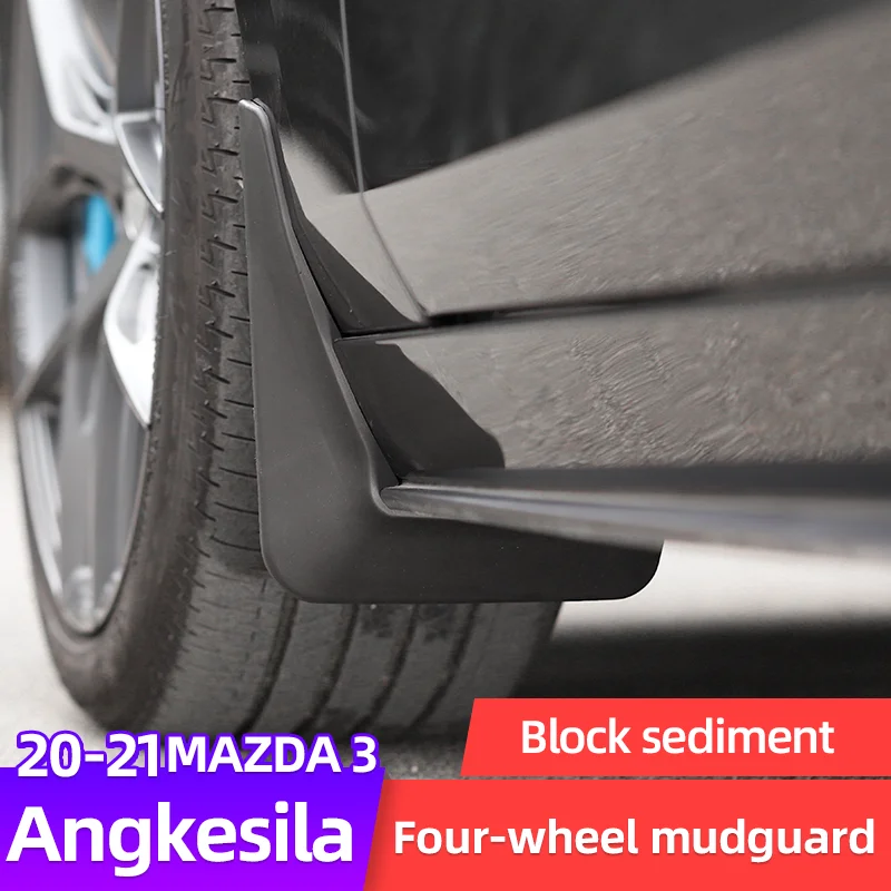 

4PCS Car Mudguards For Mazda 3 sedan 2020 2021 Cladding Splash Mud Flaps Mudflap Wheel Accessories