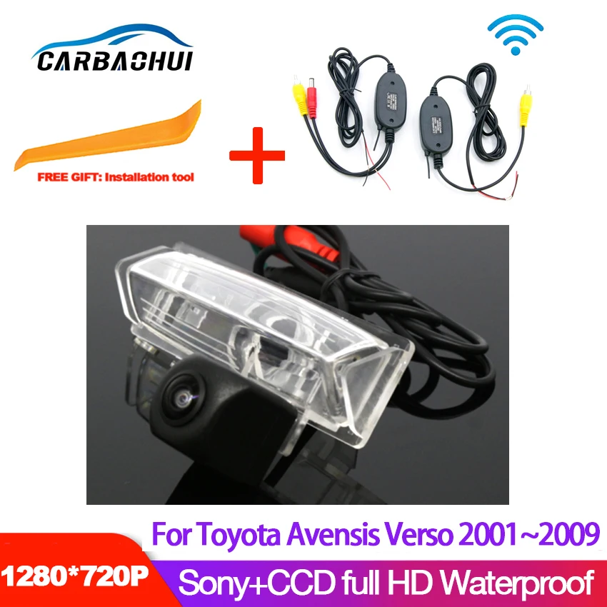 

NEW ! Car Rear View Back Up Reverse Parking Camera For Toyota Avensis Verso 2001~2009 Waterproof Night vision CCD HD car camera