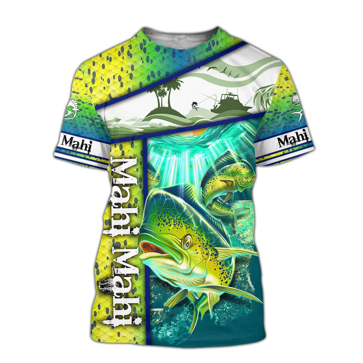 Summer Cool Hipster Men t-shirt Beautiful Love Marlin Fishing 3D Printed Harajuku Short sleeve T shirt Unisex Casual tops TX205