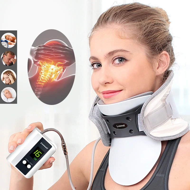 Medical Cervical Posture Corrector Relief Pain Neck Brace Neck Support Relax Neck Retractor Health Care Neck Massage Tools