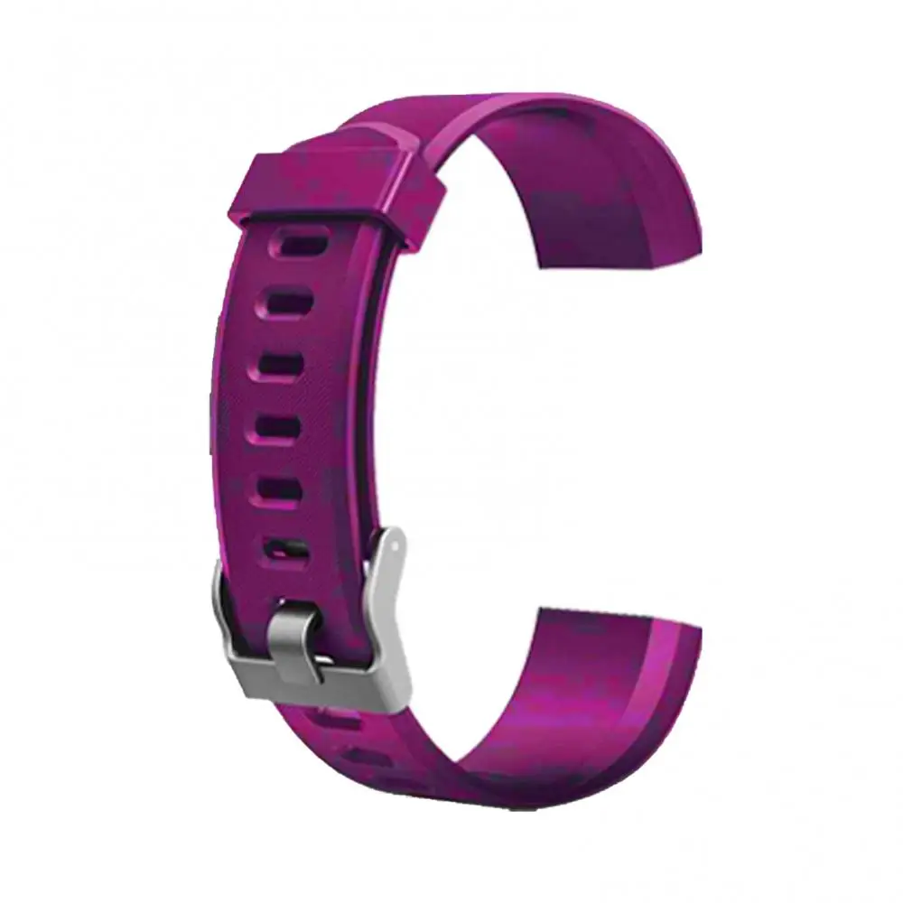 Цветные Запасные детали для ID 115 Plus-HR умные часы ID115 ремешок для часов 5 цветов красный черный синий фиолетовый