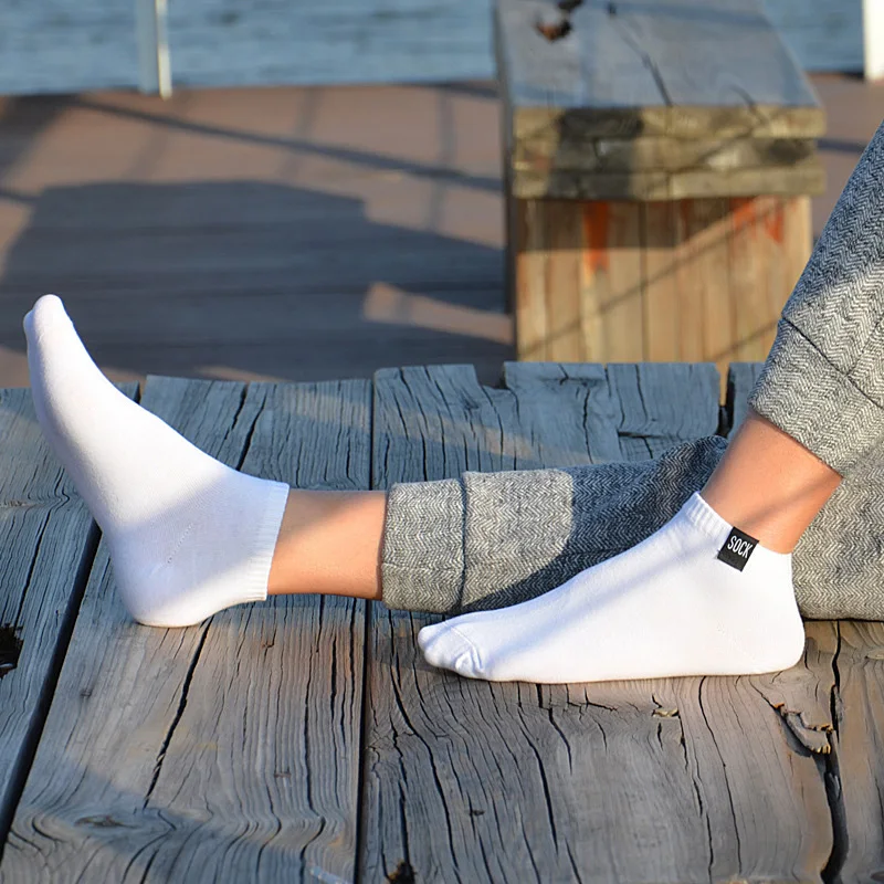 3 أزواج اضافية كبيرة كبيرة حجم كبير 46,47,48 الكاحل الجوارب الرجال القطن عادية منخفضة أنبوب سوكس جوارب رجالي موضة Calcetines Hombre Meias