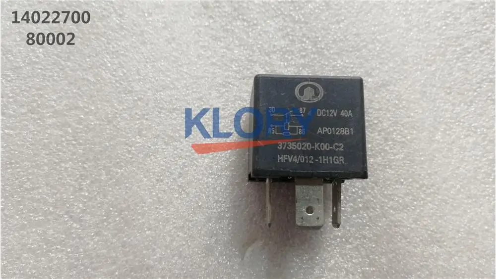 3735020-k00-c2 four wire 40A Relay for  Great Wall Haval H3 h5 2pc selling