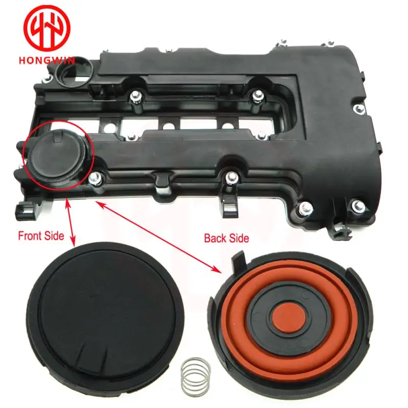 Brand New PCV Valve Cover Repair Kit Valve Cap With Membrane For GM Chevy Cruze Sonic Trax Chevrolet 1.4L 25198874 55573746