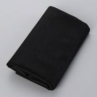 100cm Interlinings & Linings Iron On Sewing Patchwork White Black Non-woven Fabric Adhesive Single-sided 20g / 30g 1PC