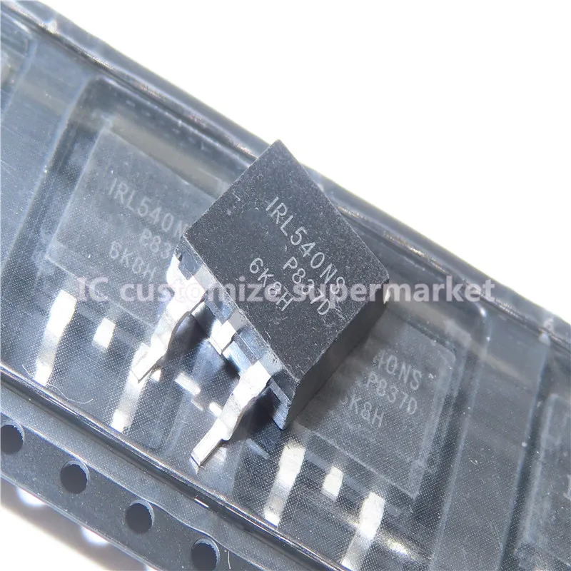 10 قطعة/الوحدة L540NS IRL540NS إلى 263 100V 36A SMD الصمام الثلاثي