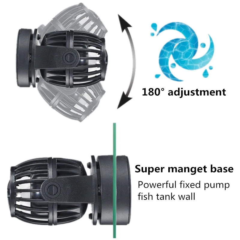 Imagem -02 - Jebao-bomba Produtora de Ondas para Aquário Wi-fi sem Fio Silencioso Circulação de Oxigênio Fluxo de Surf Semear Tanque de Peixes Acessórios