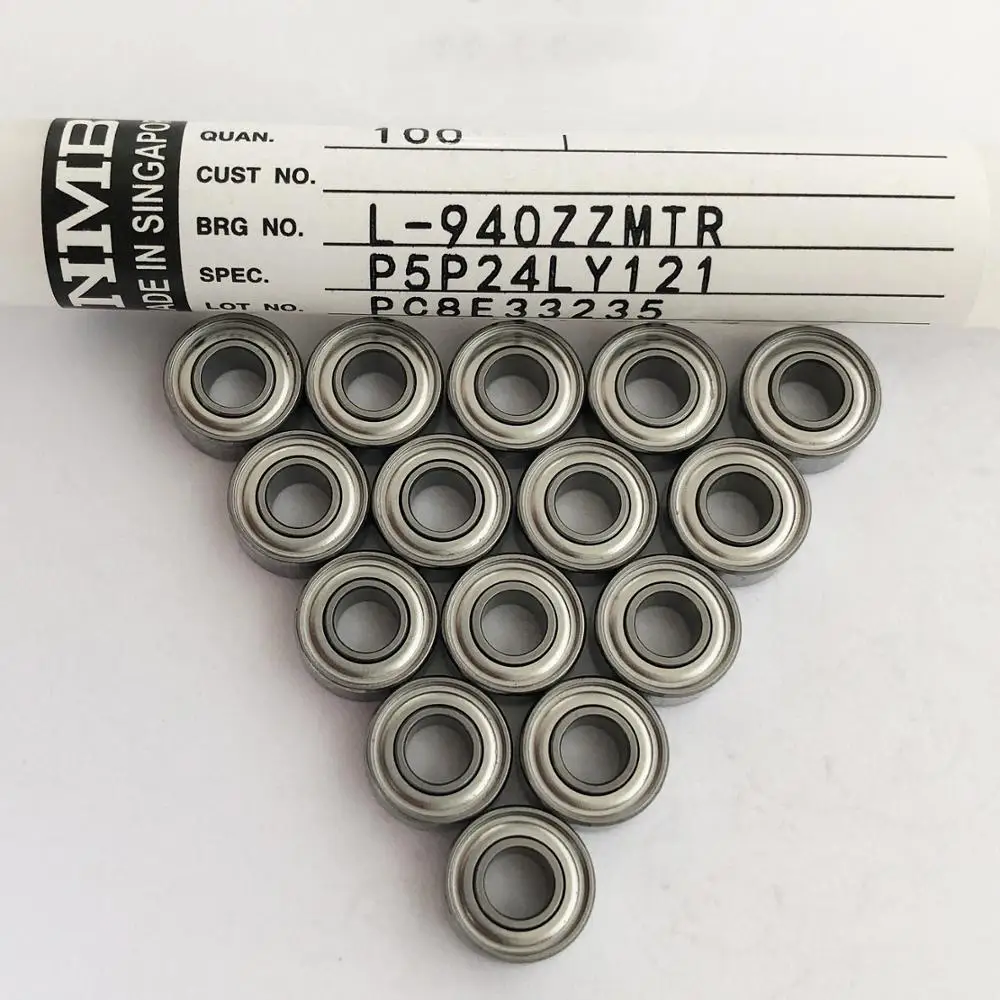 50 Stück hochwertige NMB-Lager 2x5x2,5 3x6x2,5 4x7x2,5 4x8x3 5x8x2,5 4x9x4 6x10x3 5x11x5 6x12x4mm für Nageldrucker und Angelrollen – Detail 3
