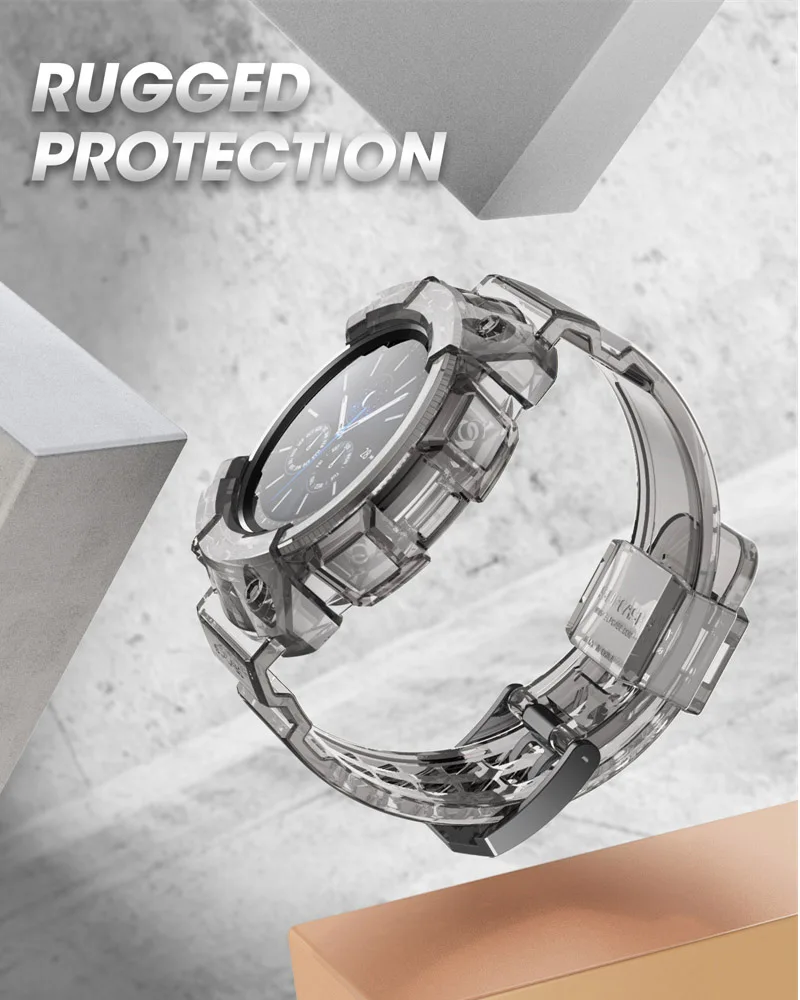 For Samsung Galaxy Watch 3 Case 45mm (2020) SUPCASE UB Pro Rugged Protective Cover with Strap Bands For Samsung Galaxy Watch 3