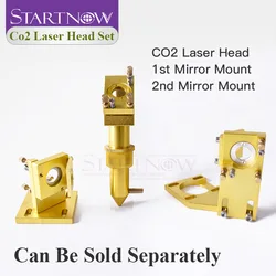 Startnow-Kit láser CO2, componentes de Base, conjunto de cabezal láser, lente, soporte de montaje para máquina de grabado CNC 2030, pieza de repuesto