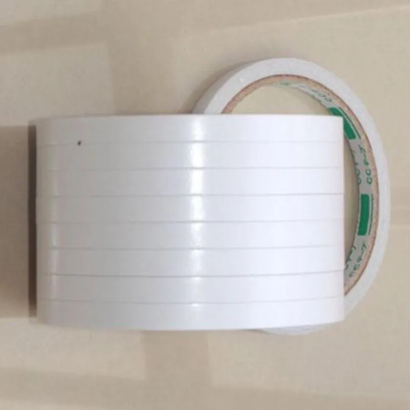 8 мм 5 рулонов двухсторонний Белый Супер сильная клейкая лента набор декоративного скотча Васи канцелярский магазин для декоративных накле...
