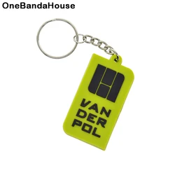 Promotional Custom 3D Relief Soft PVC Rubber Keychains