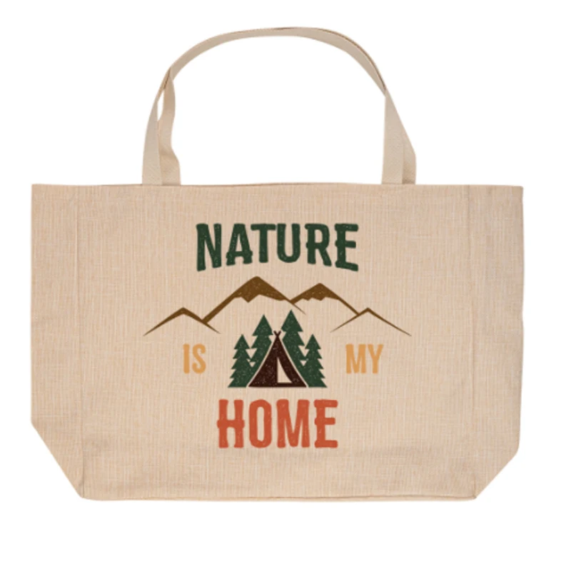 

4Pcs/lot Linen Cotton Shopping Bag Custom Printing Tote Bag Light Cream Sublimation Blank Eco-Friendly Bag Textile Bag 38X48Cm