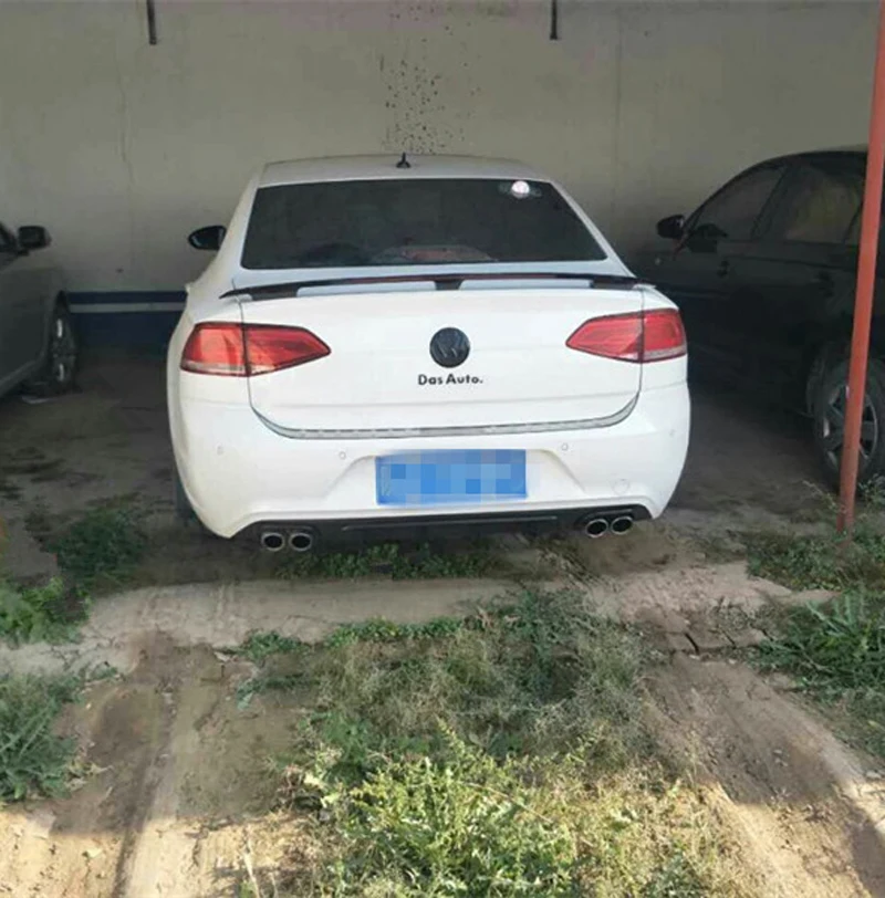 For Volkswagen VW Passat CC 2009 2010 2011 2012 2013 2014 2015 2016 ABS Material Unpainted Primer Tail Wing Rear Trunk Spoiler