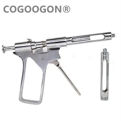 Dental Gun Syringe Stainless steel Quantitative Press Type Syringe Dental Surgical Instruments Oral Care