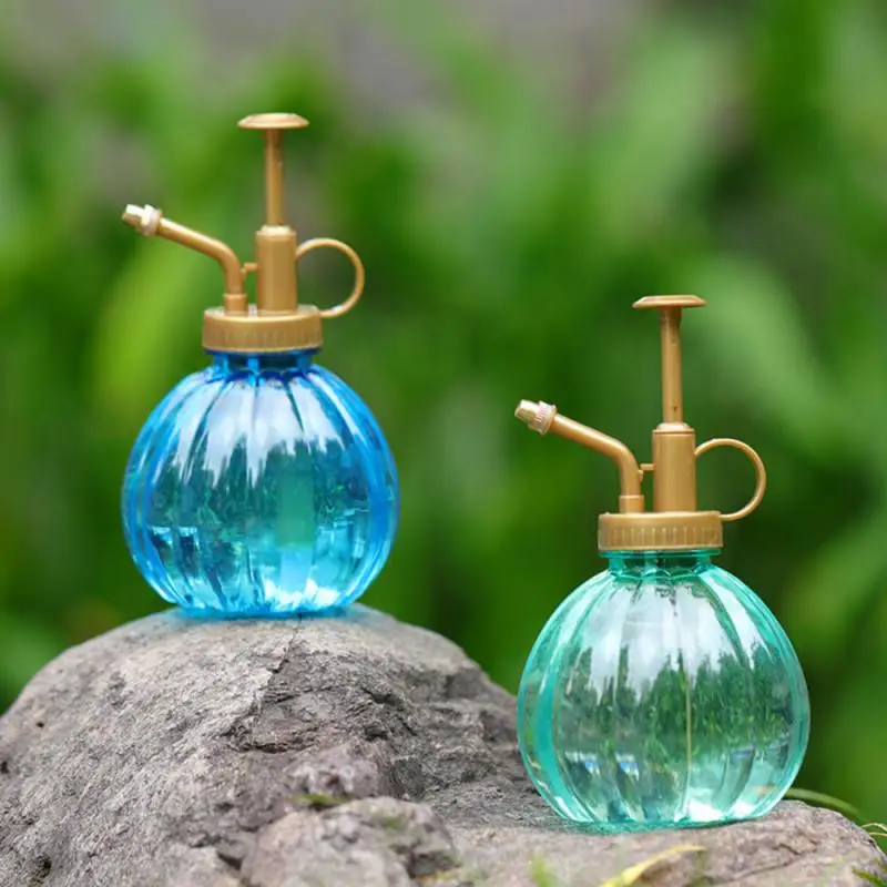 Botella pulverizadora para riego de plantas y flores, hervidor para plantar suculentas, suministros de herramientas de jardín pequeño, 350ML