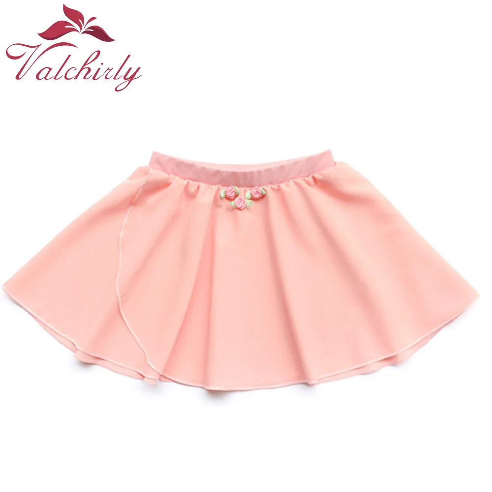 Kids Velvet Long Sleeved Dance Clothes, Cotton Practice , One-Piece , Girls' Formal Gymnastics Suits And Chiffon Skir