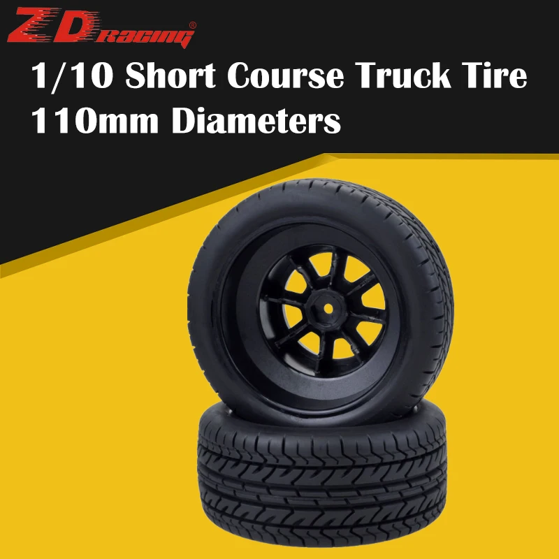 

RC Wheel 1:10 Short Course Truck Tires Set 12mm Hub Hex For VKAR Redcat HSP Traxxas Slash HPI Wheels Tires Accessories