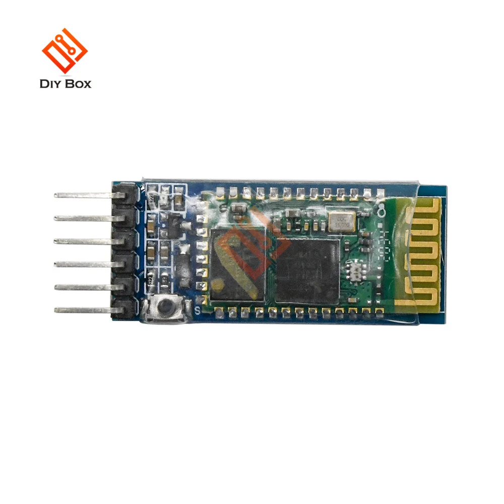 Módulo inalámbrico HC-05 HC05 para Arduino Serial 6 Pin Bluetooth RF receptor transceptor módulo RS232 Master Slave 3,3 V