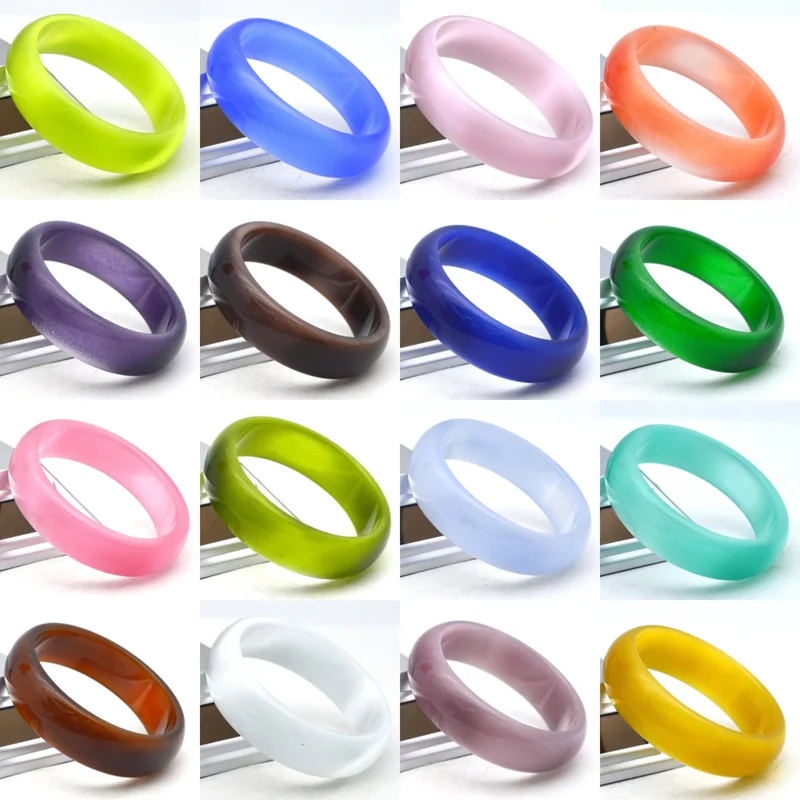 High Quality 22 Styles Free Shipping Multicolor Fat Cat Eye Stone Bangles Women Hand Bangle Bracelet Jewelry Couple Bracelet