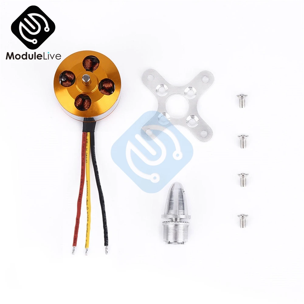 A2212/5T 2700KV 930KV motore Brushless Outrunner A 2212 per quadricottero per aerei RC