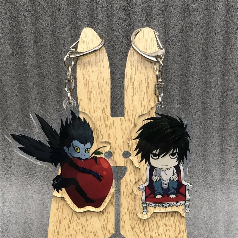 Anime Ryuk Killer Keychain Badge Accessories Cosplay Props Cartoon Backpack Pendant