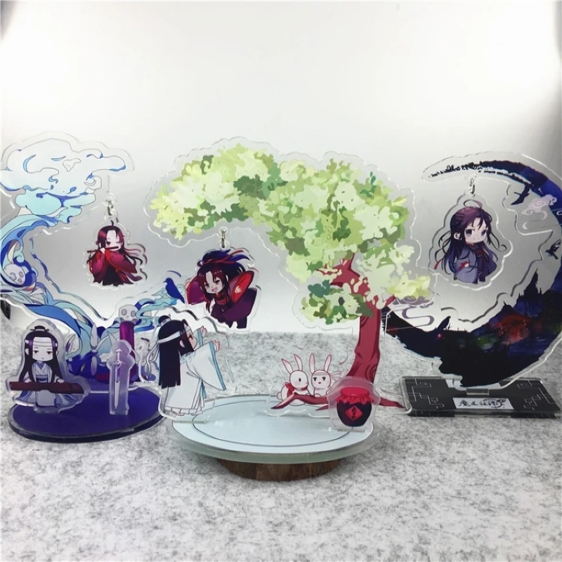 Anime Mo Dao Zu Shi figura acrílica soporte modelo Anime decoración de escritorio colección soporte de placa Cosplay