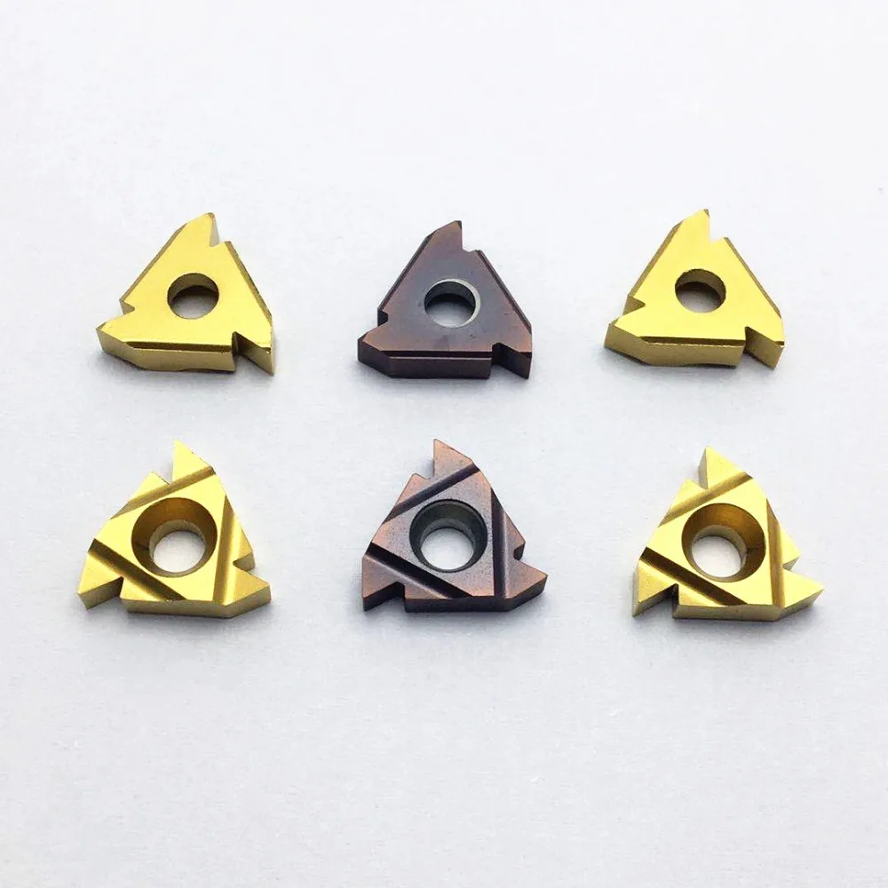 MMT 16IR AG60 VP15TF UE6020 US735 inserto in metallo duro utensile per tornitura filettatura utensile per parti CNC 16 irag60 inserto filettato inserto per tornitura