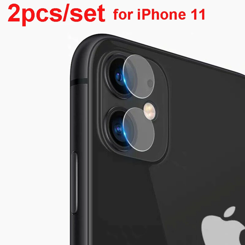 Camera Lens Glass Protector For iPhone 11 Pro Max iPhone Xs Max XR 6 6S 7 8 Plus Tempered Glass 9D Full Lens Protectors