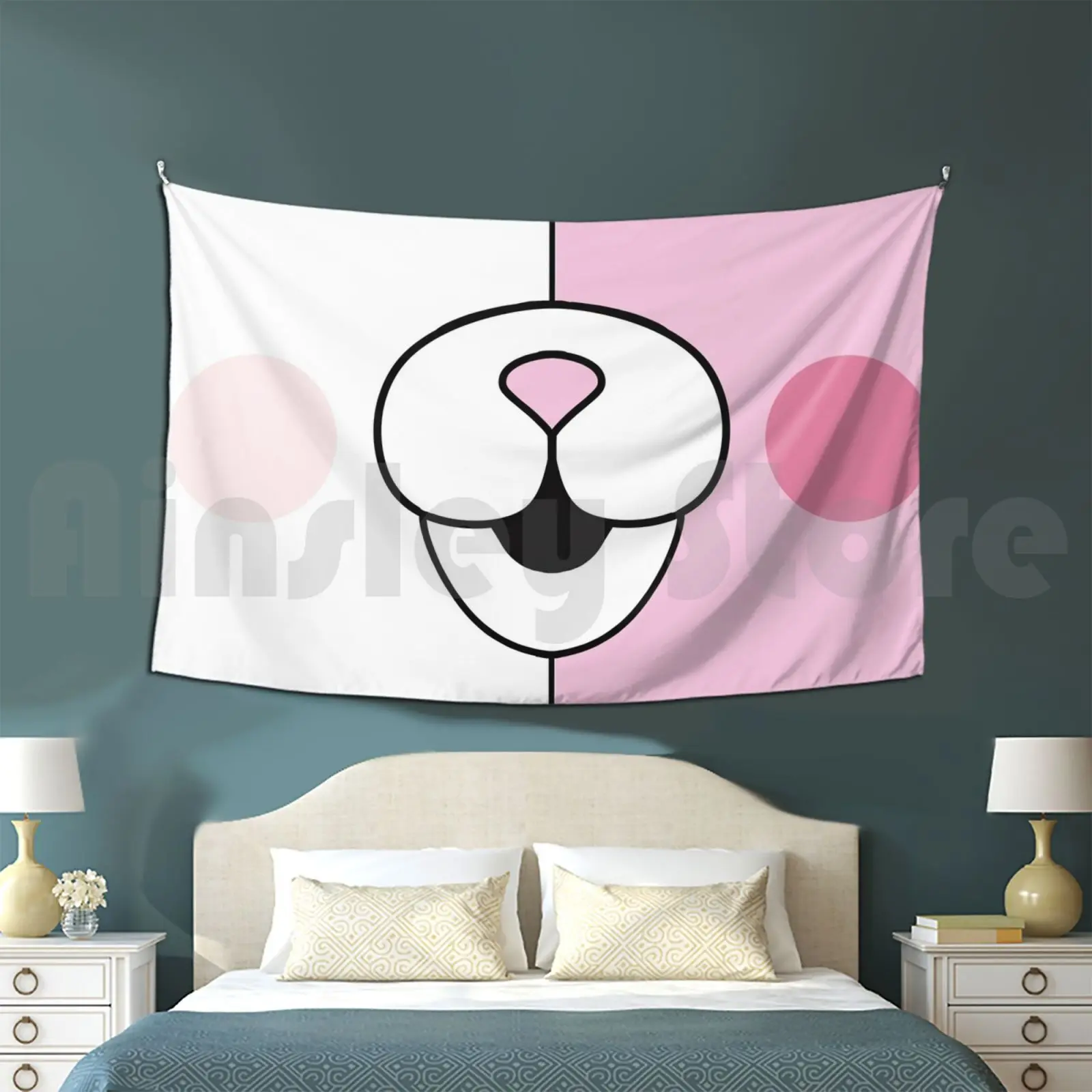 Monomi Tapestry Living Room Bedroom Danganronpa Sdr2 Danganronpa 2 Monomi Monokuma Monomi Usami Usami