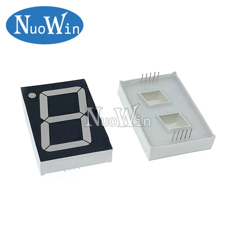 1 Pc 1.8 Inch Led Display 7 Segment 1 Bit Digit Buis Rode Gemeenschappelijke Kathode Digitale 1.8 Inch Led 7segment