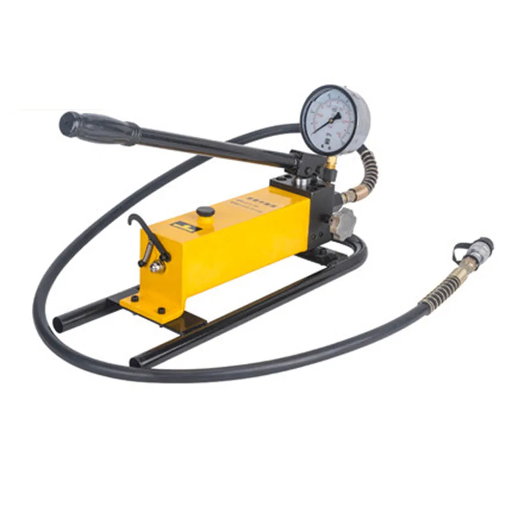 CP-700D Manual Hydraulic Pump Hydraulic With  Pressure Gauge Pressure Pumping Station Hydraulic Press Hydraulic Oil Hydraulic To