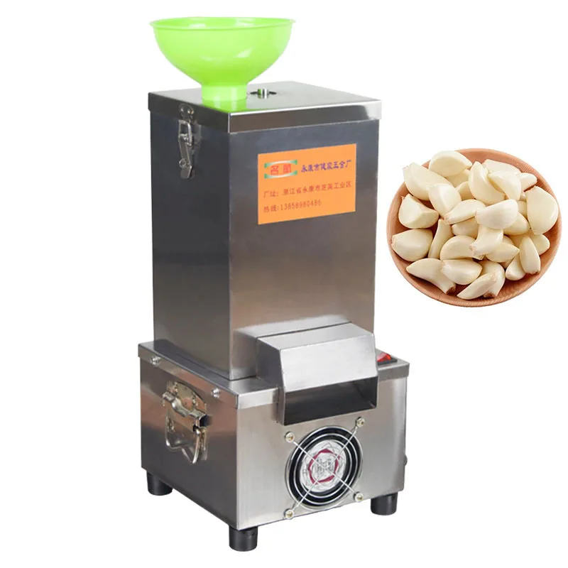 

Garlic Peeling Machine 25Kg/H Commercial Electric Peeling Machine Automatic garlic Peeler Machine Stainless Steel