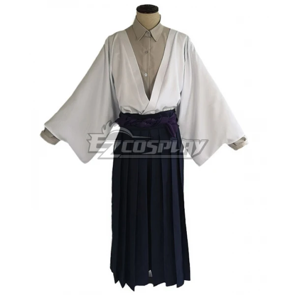 Demon Slayer Kimetsu no Yaiba Yushiro White Kimono Outfit Anime Manga Cosplay Costume E001