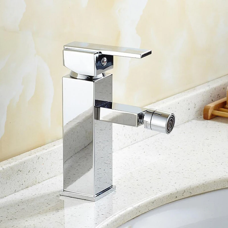 Bathroom Bidet Faucet Hygienic Bidet Mixer Chrome Finish Brass Water Faucet Bidet Health Faucet Hygienic Mixer Muslim shower Tap