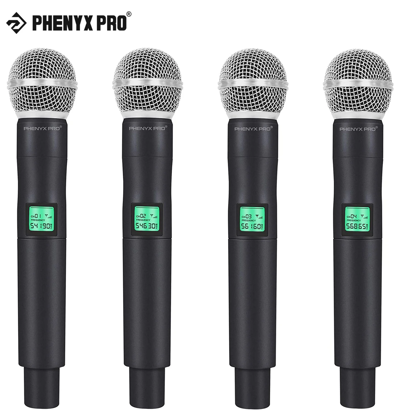 Phenyx Pro PTU-5000 Metal Build UHF Handheld Microphone Transmitter