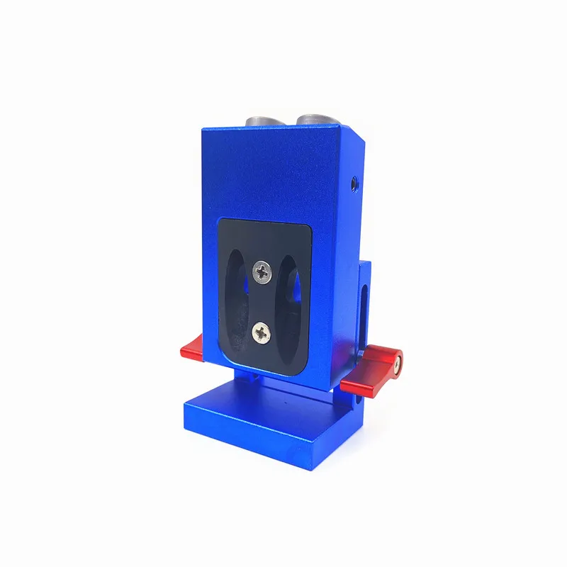 มินิสไตล์ Pocket Hole Jig Kit ระบบสําหรับงานไม้ & Joinery และขั้นตอนเจาะ Bit & อุปกรณ์เสริมไม้เครื่องมือ