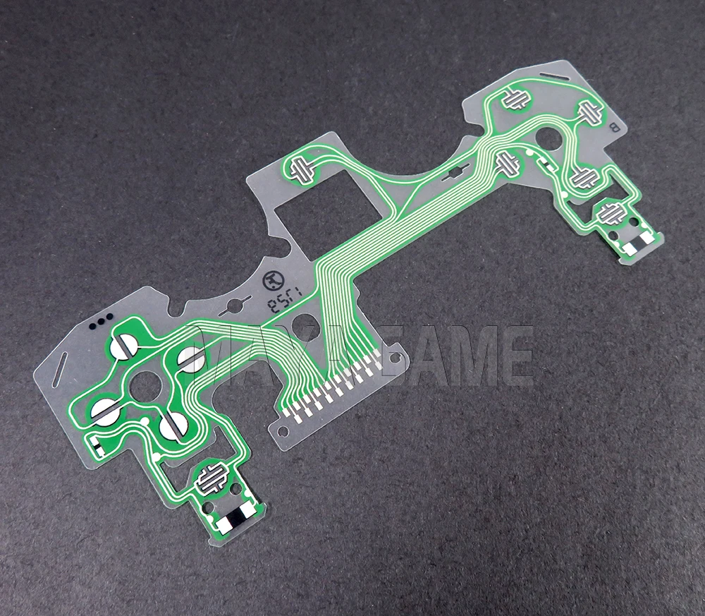 50PCS JDS 001 030 040 050 Replacement Button Ribbon Circuit Board for PS4 Controller Green Conductive Film Keypad flex Cable PCB