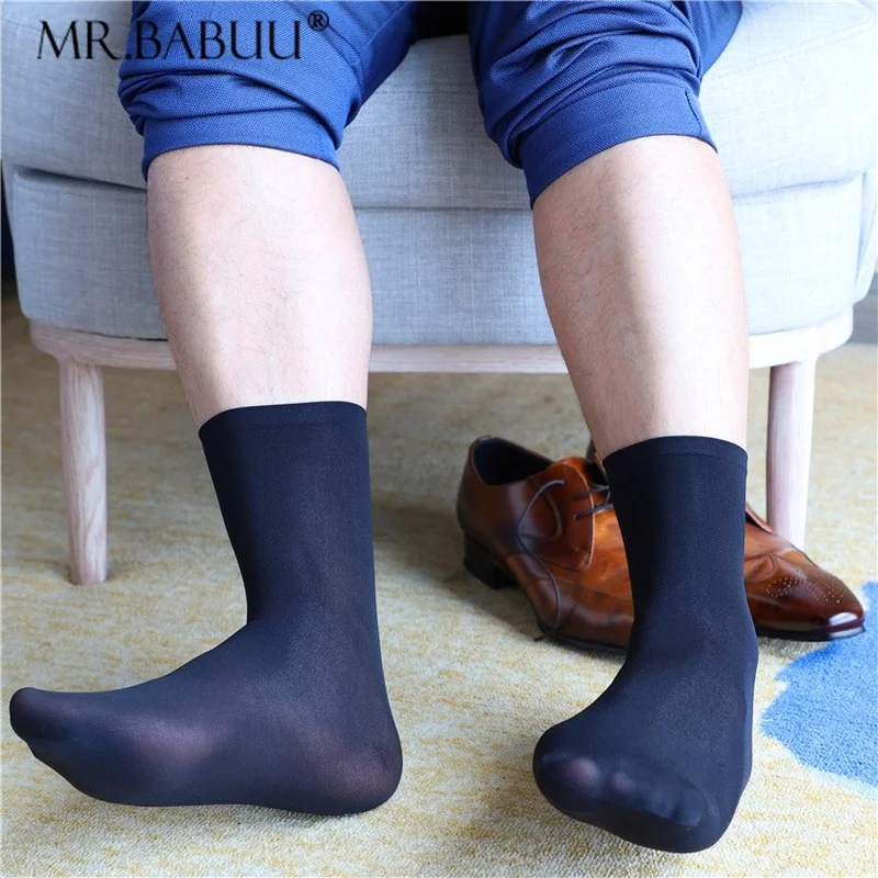 Unisex solid color narrow side wear-resistant thickened anti-snagging business formal wear casual short stockings