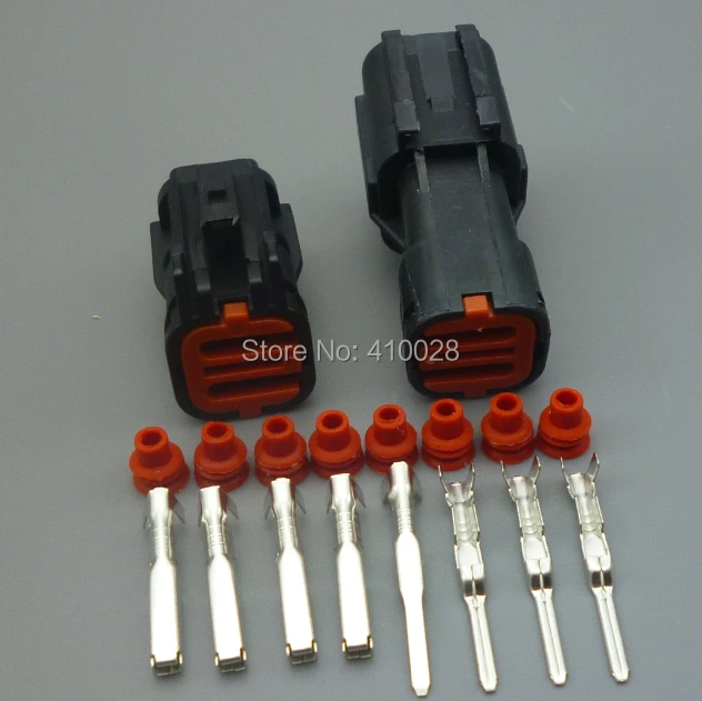 shhworldsea 4P MG640333-5 MG610331-5 male female waterproof electrical auto KET 4 Pin Connector