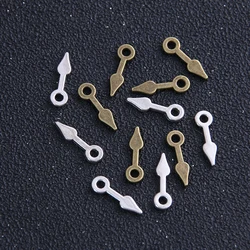 60PCS 5*16mm Two Color Vintage Metal Zinc Alloy Steampunk Pointer Charms Fit Jewelry Pendant Charms Makings