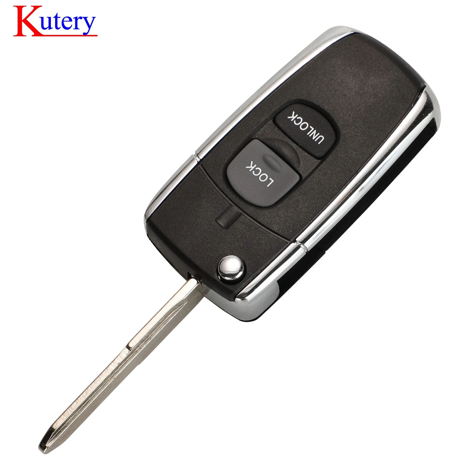 Kutery Upgrade Gemodificeerde Vouwen Flip Auto Sleutel Shell Voor Mazda 2 3 6 626 323 Blank Blade Key Vervanging Cover case Fob