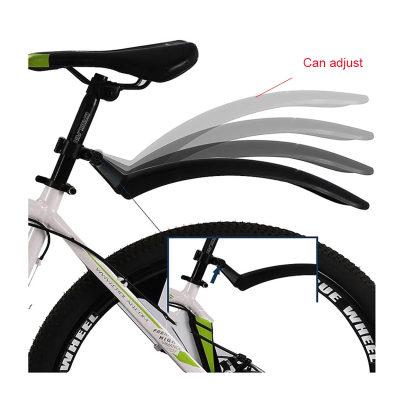 Moutain Bike Fender MTB 20 24 26 27 28 29 inch Mud Guards Cycling Wings Durable Bicycle Mudguard Cycling Accessories Bike Parts